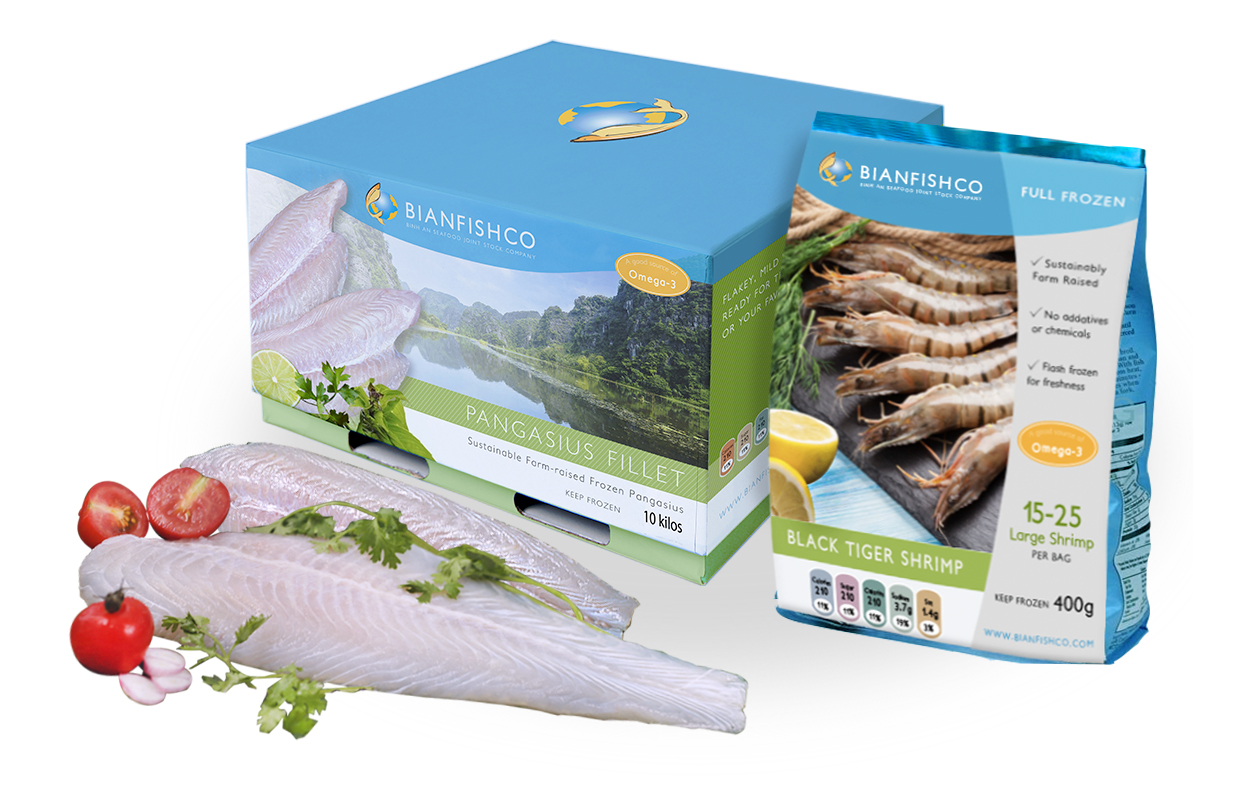 Bian Fish Co. product packaging