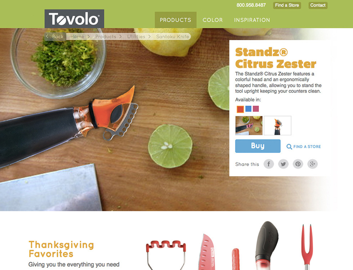 Tovolo product page
